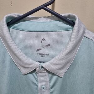 Head Men's Aqua Polo Shirt